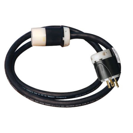 120V Single Phase Whip Extension Cable In 20 Ft. Length W/ L5-20R